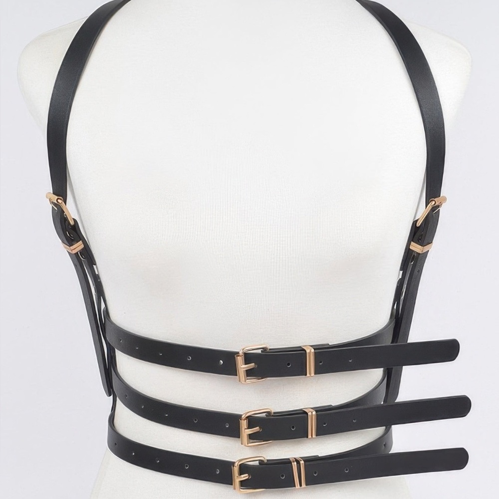 Vegan Leather Harness